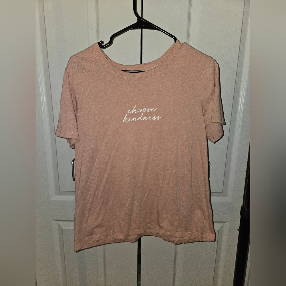 Zoe + Liv Blush 'Choose Kindness' Tee